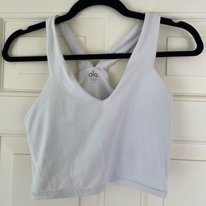 Alo White Sports Bra